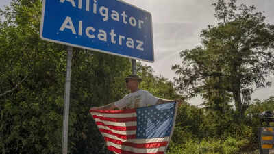 Alligator Alcatraz: US judge halts construction at Florida’s detention centre; suit argues project threatens environmentally sensitive wetlands