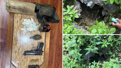 J&K: Terrorist hideout busted in Baramulla; cache of arms and ammunition seized | India News