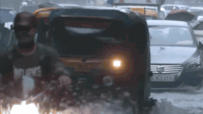 Drowning Delhi: Flooded roads, stuck cars and soaked capital – heavy rains lash city | India News