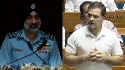 Opposition’s ‘no political will’ charge: IAF chief cites govt’s clear resolve in Op Sindoor; responds to ‘aur maarna tha’ remarks | India News