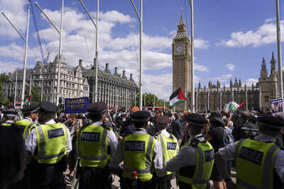 London police arrest 365 people as pro-Palestinian protesters defy new law