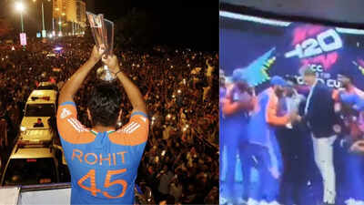Rohit Sharma on the big screen! Movie theatre erupts in celebration for India’s ODI captain – Watch! | Cricket News