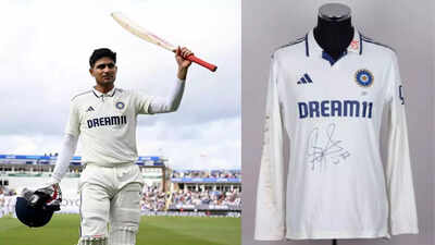 ₹5.41 lakh! Shubman Gill’s signed jersey fetches massive sum in auction; Rishabh Pant’s cap fetches over a lakh | Cricket News
