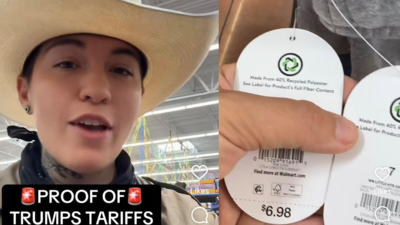 ‘Tariffs are in full swing’: Instagram user points out price hike in Walmart store; netizens react