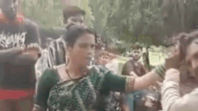 UP shocker: Woman slaps husband repeatedly, pulls his hair; accuses him of breaking her phone | Lucknow News