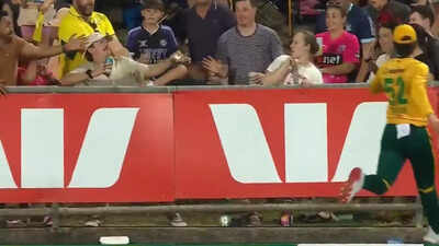 Meet Harry Gill, the fan who took a stunning one-handed catch while holding two vodka cans in the other | Cricket News