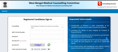 WB NEET UG Medical registration window 2025 closing tomorrow: Check direct link here