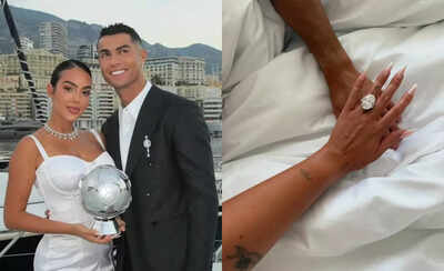 Cristiano Ronaldo’s ₹25-crore engagement ring for Georgina is so big it could blind you