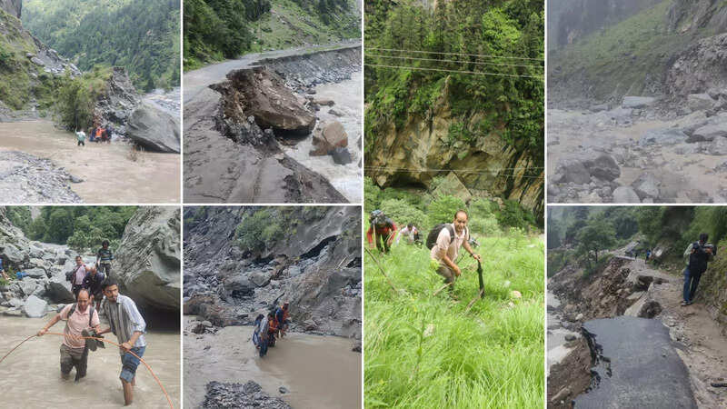 From bustling village to silent graves: TOI’s ground report from devastated Dharali