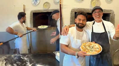 WATCH: ‘Only thing I can do with broken foot … ‘ — Rishabh Pant turns chef in viral video | Cricket News
