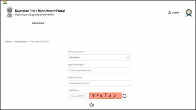 RSMSSB Rajasthan Patwari admit card 2025 out at rssb.rajasthan.gov.in; download here