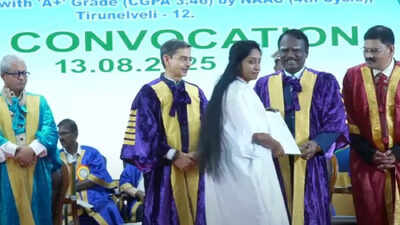 Why This Tamil Nadu PhD Student Refused to Take Her Degree From Governor RN Ravi at MSU Convocation |