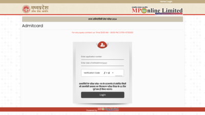 MPPSC admit card 2025 for State Engineering Service exam released at mppsc.gov.in: Check direct link to download hall ticket here
