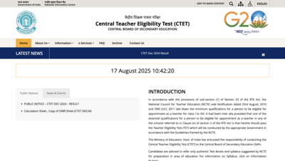 CBSE CTET 2025 Notification expected soon at ctet.nic.in: Check who is eligible and steps to register online