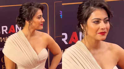 Kajol just proved diamonds are a woman’s best friend with this glam red carpet look