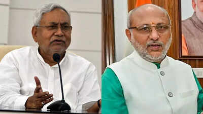 Vice presidential poll: Nitish Kumar’s JD(U) backs NDA’s candidate; extends wishes to CP Radhakrishnan | India News