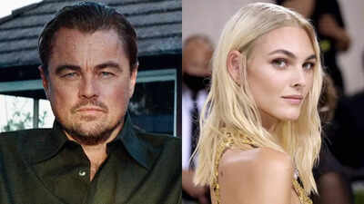 Leonardo DiCaprio shares romantic kiss with 27-year-old model Vittoria Ceretti during a yacht outing in Spain | English Movie News