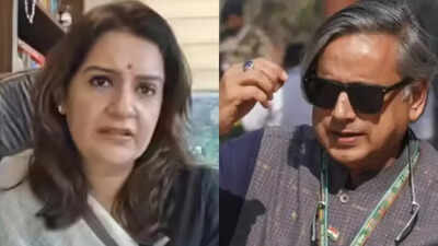 ‘You’re Shashi Tharoor in saree’: Priyanka Chaturvedi shares humorous moment – see how Congress MP responded | India News