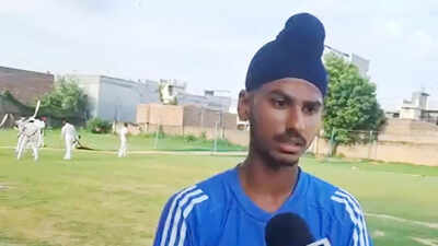 Who is Anmoljit Singh? Punjab teen inspired by Harbhajan Singh earns India U-19 call-up | Cricket News