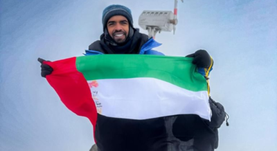 Emirati adventurer climbs Europe’s highest peak, Mount Elbrus, and raises UAE flag | World News