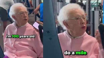 100-year-old woman walks 4 miles daily to stay fit revealing her secret to longevity and healthy ageing |