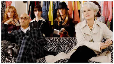 Anne Hathaway and Stanley Tucci leaked ‘Devil Wears Prada 2’ funeral scene sparks concern; fans ask ‘does Miranda Priestly die?’ |