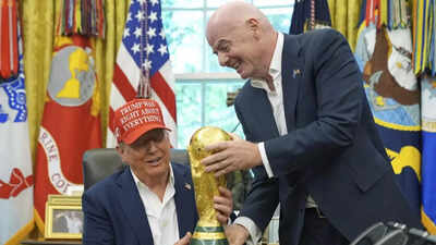 US President Donald Trump unveils venue for the 2026 FIFA World Cup Draw in December | Football News