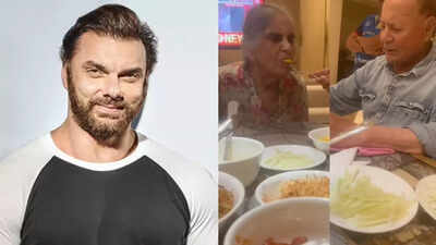 Sohail Khan shares VIDEO of father Salim Khan feeding mum Salma Khan, hails them as the ‘most lovable couple’; fans call clip ‘cutest thing ever’: WATCH | Hindi Movie News