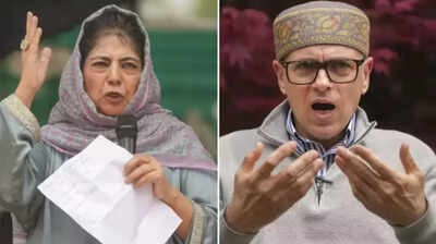 Mehbooba protests, seeks return of Kashmiri prisoners; Omar says, meet Amit Shah instead | Srinagar News