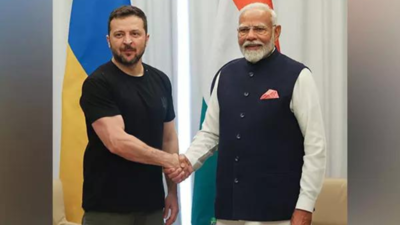 Zelenskyy thanks PM Modi for greetings on Ukraine’s Independence Day | India News