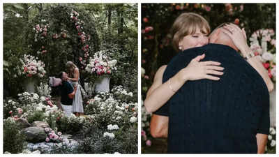 Taylor Swift and Travis Kelce officially engaged: From Donald Trump to Selena Gomez, Suhana Khan and Ananya Panday, celebrities send couple their love |