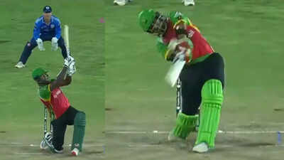1 ball, 3 sixes, 22 runs! RCB batter pulls off the unthinkable | Cricket News
