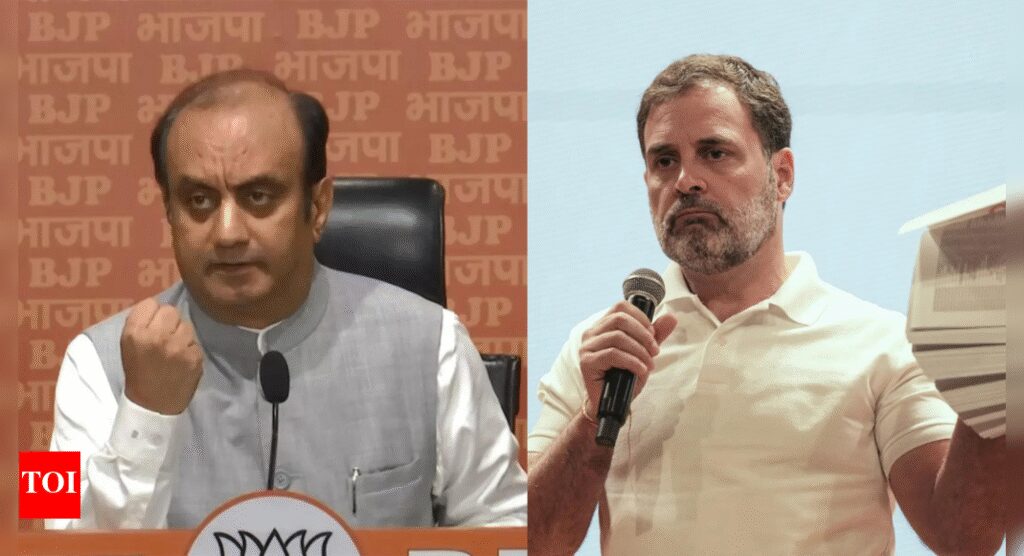 ‘New avatar of Goebbels’: BJP attacks Rahul on vote-chori claim; calls him ‘perpetual youth’ of politics | India News
