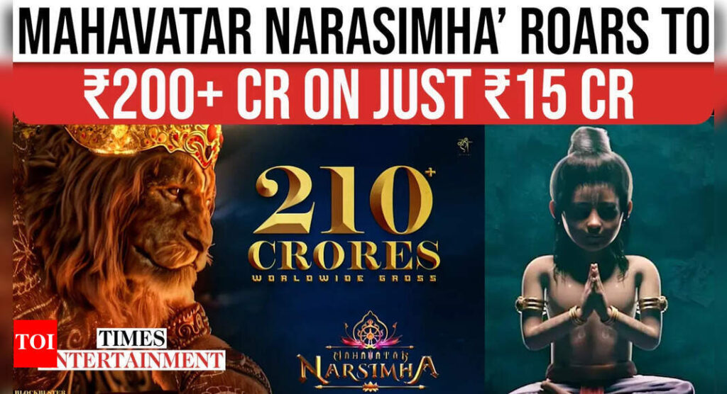 ‘Mahavatar Narsimha’ roars past Akshay Kumar ‘Toilet- Ek Prem Katha’ and Varun Dhawan’s ‘Judwaa 2’ to become 80th biggest hit of Hindi Cinema | Hindi Movie News
