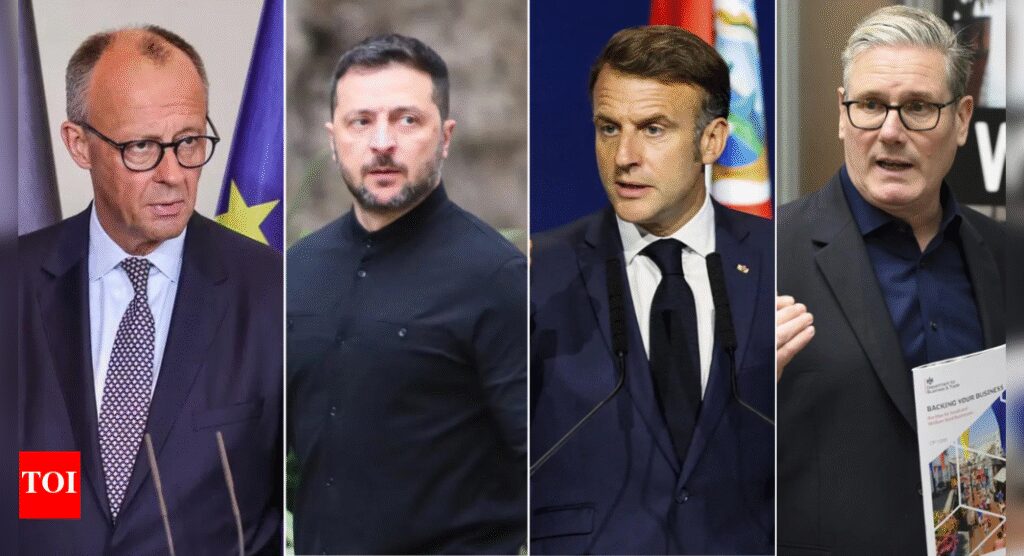 ‘Coalition of willing’: Big EU huddle ahead of Zelenskyy-Trump meeting; to discuss peace deal