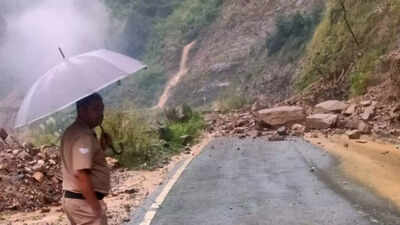 Uttarakhand cloudburst: 5 dead, damaged homes, vehicles swept away; IMD issues red alert | Delhi News