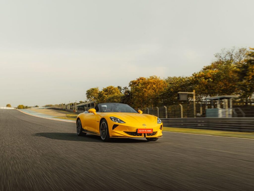 MG Cyberster brings eElectric drama to the road