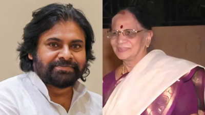 Allu Arjun’s grandmother Allu Kanakaratnam’s demise: Pawan Kalyan visits Allu Aravind’s residence late night after Vizag meet |