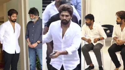 Allu Kanaka Ratnamma’s demise: Allu Arjun meets Chiranjeevi, family in emotional moment – Watch |