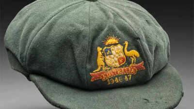 SOLD! Don Bradman’s rare baggy green fetches 8,500; National Museum makes winning bid | Cricket News