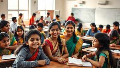 Teachers cross 1 cr mark even as school enrolment falls to 7-year low | India News