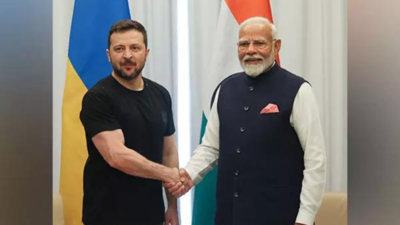 ‘Support peace & stability’: PM Modi speaks to Zelenskyy, day before Putin meet in China | India News