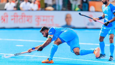 Harmanpreet Singh hat-trick powers India past China 4-3 in Asia Cup opener | Hockey News