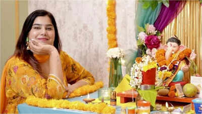 Kanisha Malhotra on celebrating Ganpati at her house for 12 years; says ‘He chooses me and keeps His blessings on me’