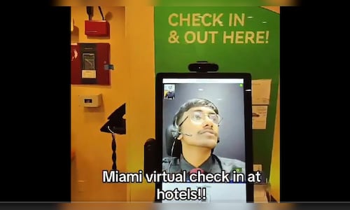 Uproar over US job erosion as Miami hotel uses remote receptionist — ‘from India?’