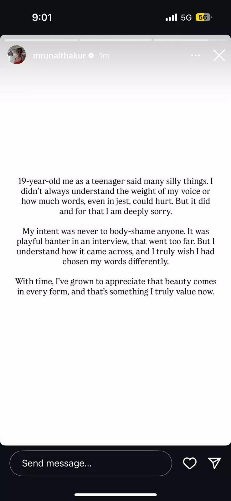 Mrunal Thakur apologizes for old ‘manly’ remark about Bipasha Basu: ‘My intent was never to body-shame anyone…’ |