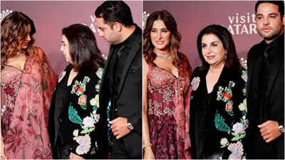 Nargis Fakhri makes first appearance with husband Tony Beig after secret wedding; poses with Farah Khan | Hindi Movie News