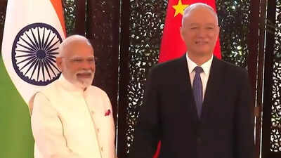 SCO Summit: PM Modi meets Chinese Communist Party secretariat top leader Cai Qi; discusses India-China cooperation | India News