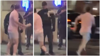 Federal official assault: Man who threw sandwich charged with misdemeanour; felony charges dropped