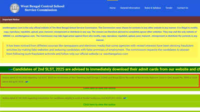 West Bengal SSC recruitment 2025: Notification for 8,477 non-teaching posts released at westbengalssc.com; check details here